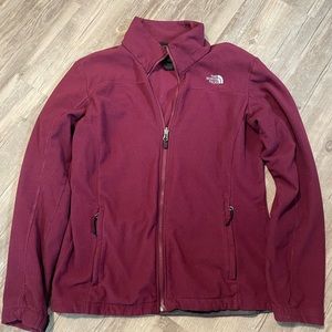 Women’s North Face zip up sweater